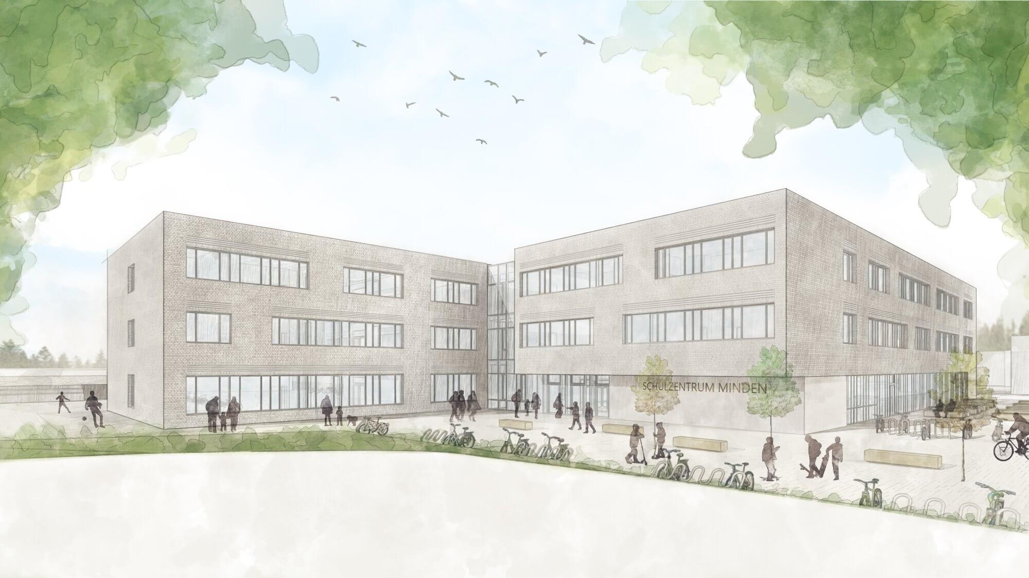 Neubau Schulzentrum Minden-Süd